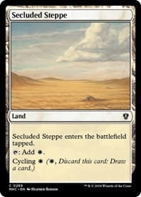 Secluded Steppe - Commander: Murders at Karlov Manor - Magic: The Gathering card