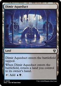 Dimir Aqueduct - Commander: Murders at Karlov Manor - Magic: The Gathering card