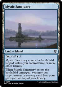 Mystic Sanctuary - Commander: Murders at Karlov Manor - Magic: The Gathering card