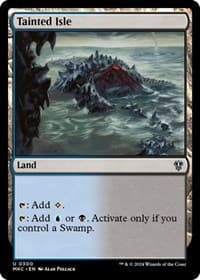 Tainted Isle - Commander: Murders at Karlov Manor - Magic: The Gathering card