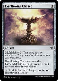 Everflowing Chalice - Commander: Murders at Karlov Manor - Magic: The Gathering card