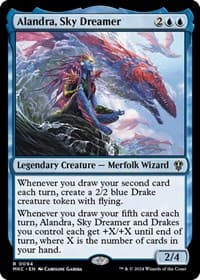Alandra, Sky Dreamer - Commander: Murders at Karlov Manor - Magic: The Gathering card