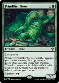 Printlifter Ooze - Commander: Murders at Karlov Manor - Magic: The Gathering card
