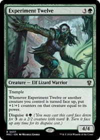 Experiment Twelve - Commander: Murders at Karlov Manor - Magic: The Gathering card
