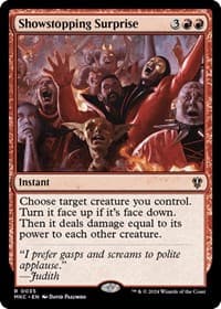 Showstopping Surprise - Commander: Murders at Karlov Manor - Magic: The Gathering card