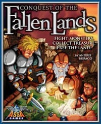 Conquest of the Fallen Lands Board Game - Assa Games - Boardgames card