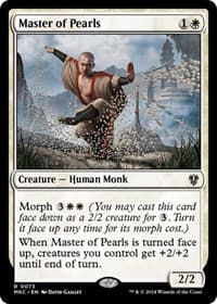 Master of Pearls - Commander: Murders at Karlov Manor - Magic: The Gathering card