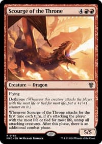Scourge of the Throne - Commander: Murders at Karlov Manor - Magic: The Gathering card