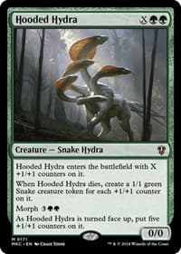 Hooded Hydra - Commander: Murders at Karlov Manor - Magic: The Gathering card