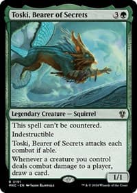 Toski, Bearer of Secrets - Commander: Murders at Karlov Manor - Magic: The Gathering card