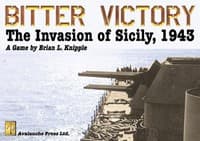 Bitter Victory: The Invasion of Sicily, 1943 Board Game - Avalanche Press LTD - Boardgames card
