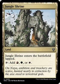 Jungle Shrine - Commander: Murders at Karlov Manor - Magic: The Gathering card