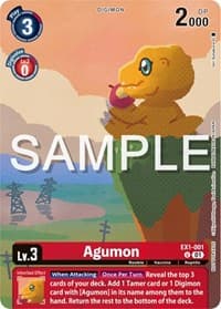 Agumon (Digimon Illustration Competition Pack 2023) - Classic Collection - Digimon Card Game card
