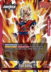 Son Goku - FS01-01 - Starter Deck 1: Son Goku - Dragon Ball Super: Fusion World card