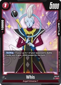 Whis - Starter Deck 1: Son Goku - Dragon Ball Super: Fusion World card