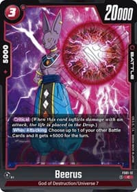 Beerus - Starter Deck 1: Son Goku - Dragon Ball Super: Fusion World card