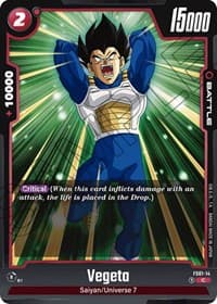 Vegeta - Starter Deck 1: Son Goku - Dragon Ball Super: Fusion World card