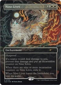 Nine Lives - Secret Lair Drop Series - Magic: The Gathering card