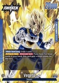 Vegeta - FS02-01 - Starter Deck 2: Vegeta - Dragon Ball Super: Fusion World card