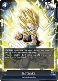 Gotenks - FS02-03 - Starter Deck 2: Vegeta - Dragon Ball Super: Fusion World card