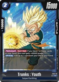 Trunks : Youth - FS02-09 - Starter Deck 2: Vegeta - Dragon Ball Super: Fusion World card