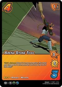 Arena Stone Toss - Yu Yu Hakusho: Dark Tournament - UniVersus card