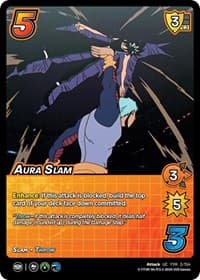 Aura Slam - Yu Yu Hakusho: Dark Tournament - UniVersus card
