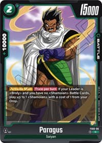 Paragus - FS03-06 - Starter Deck 3: Broly - Dragon Ball Super: Fusion World card
