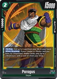 Paragus - FS03-07 - Starter Deck 3: Broly - Dragon Ball Super: Fusion World card