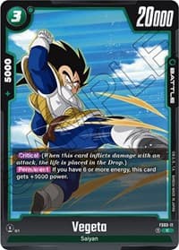 Vegeta - FS03-11 - Starter Deck 3: Broly - Dragon Ball Super: Fusion World card