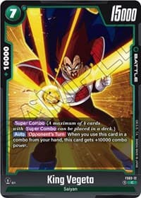 King Vegeta - Starter Deck 3: Broly - Dragon Ball Super: Fusion World card
