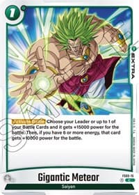 Gigantic Meteor - Starter Deck 3: Broly - Dragon Ball Super: Fusion World card