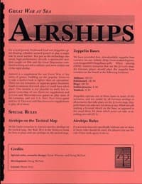 Great War at Sea: Airships - A Great War at Sea Supplement - Avalanche Press LTD - Boardgames card