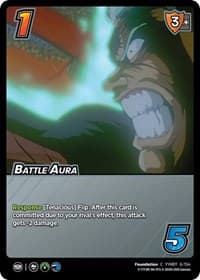 Battle Aura - Yu Yu Hakusho: Dark Tournament - UniVersus card