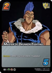 Master of Drunken Fighting - Yu Yu Hakusho: Dark Tournament - UniVersus card