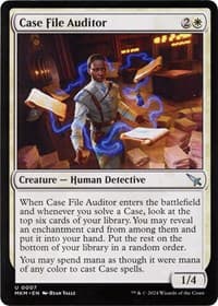 Case File Auditor (a) - Murders at Karlov Manor - Magic: The Gathering card