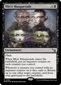 Illicit Masquerade - Murders at Karlov Manor - Magic: The Gathering card