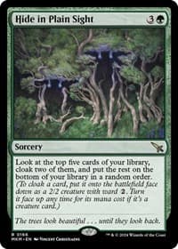 Hide in Plain Sight - Murders at Karlov Manor - Magic: The Gathering card