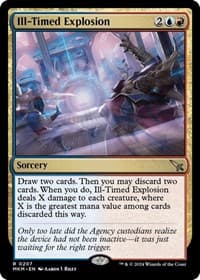 Ill-Timed Explosion - Murders at Karlov Manor - Magic: The Gathering card
