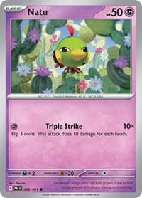 Natu - SV: Paldean Fates - Pokemon card