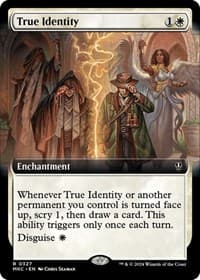 True Identity (Extended Art) - Commander: Murders at Karlov Manor - Magic: The Gathering card