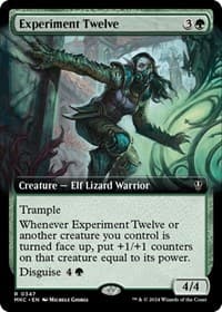 Experiment Twelve (Extended Art) - Commander: Murders at Karlov Manor - Magic: The Gathering card