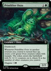 Printlifter Ooze (Extended Art) - Commander: Murders at Karlov Manor - Magic: The Gathering card