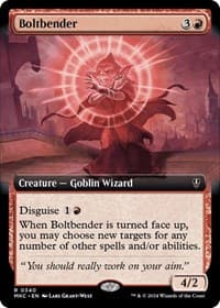 Boltbender (Extended Art) - Commander: Murders at Karlov Manor - Magic: The Gathering card