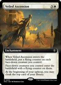 Veiled Ascension (Extended Art) - Commander: Murders at Karlov Manor - Magic: The Gathering card