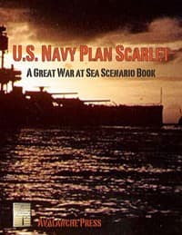 Great War at Sea: U.S. Navy Plan Scarlet Scenario Book - Avalanche Press - Boardgames card