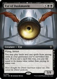 Eye of Duskmantle (Extended Art) - Commander: Murders at Karlov Manor - Magic: The Gathering card