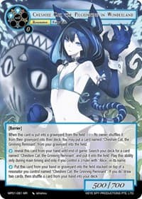 Cheshire Cat, The Pilgrinning in Wonderland - Masterpiece "Pilgrim-Memories" - Force of Will card