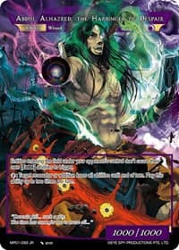 Ebony Prophet // Abdul Alhazred, the Harbinger of Despair - Masterpiece "Pilgrim-Memories" - Force of Will card