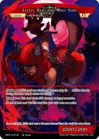 Little Red Riding Hood // Little Red, the Wolf Girl - Masterpiece "Pilgrim-Memories" - Force of Will card